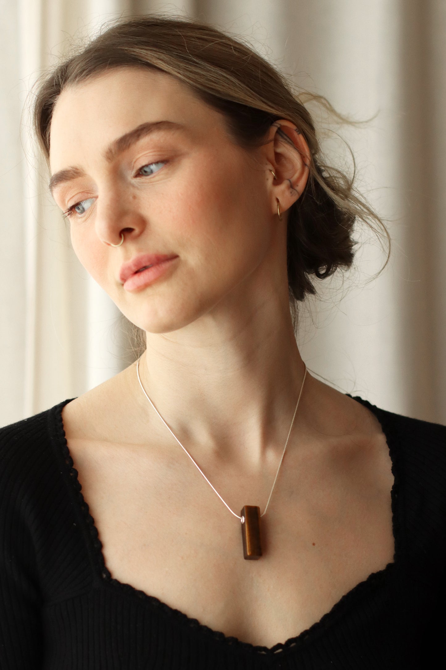 Anhänger aus Tigerauge