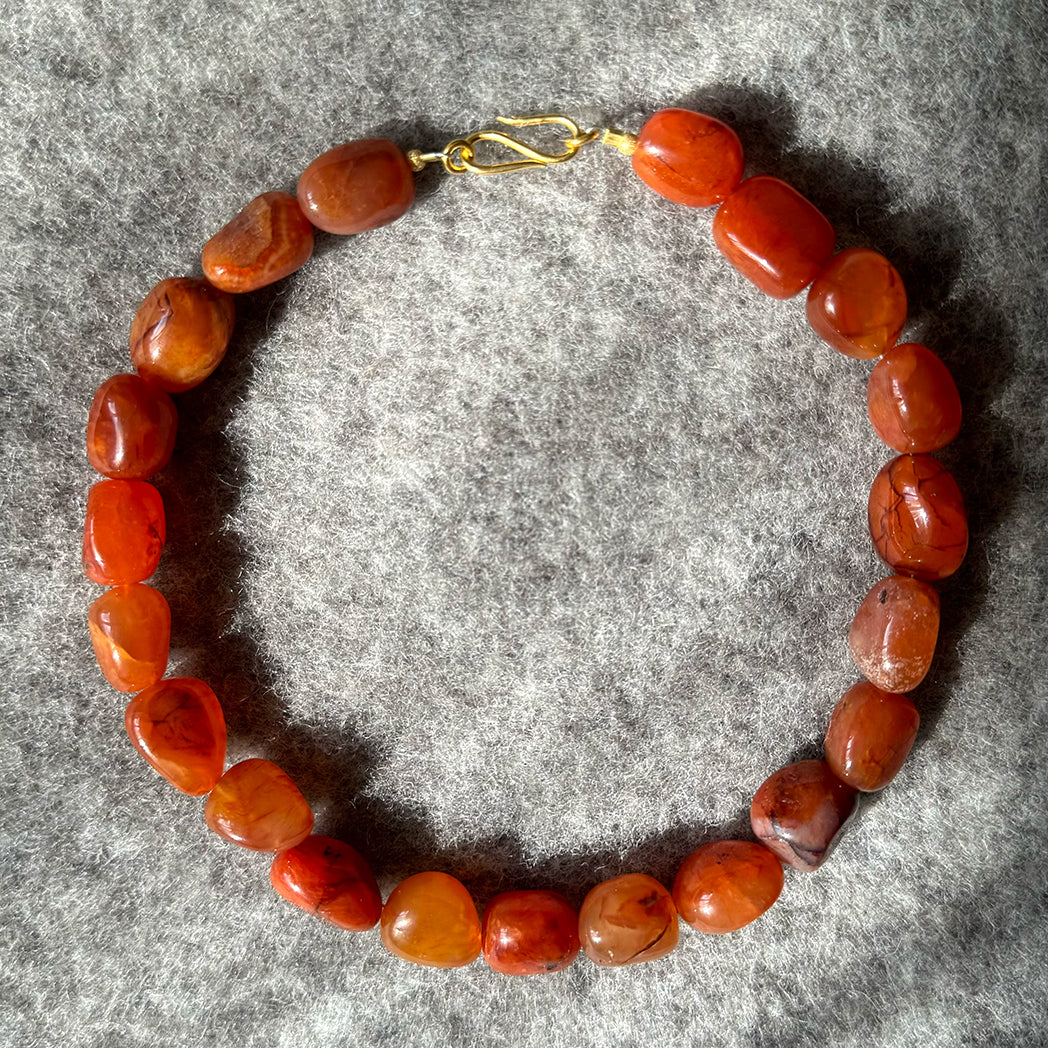 Roca Roja | Edelsteinkette mit Carneol